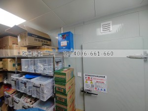 湖南株洲25立方小型雙溫冷庫安裝案例