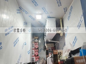 深圳龍華15立方小型羊肉冷凍冷庫(kù)安裝案例