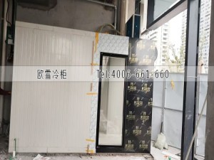 浙江溫州15立方的冷藏冷庫(kù)（單系統(tǒng)冷藏雙溫庫(kù)）安裝案例