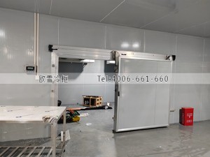 江西吉安80立方的速凍冷庫改造案例