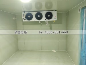 湖南常德30立方的小型冷凍冷庫安裝案例